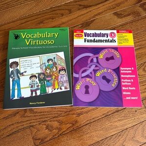 Vocabulary Virtuoso and Vocabulary Fundamentals Books— Grades 2-3